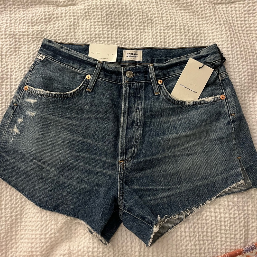 NWT Citizens of humanity shorts size 27